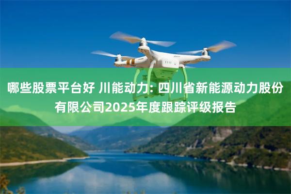 哪些股票平台好 川能动力: 四川省新能源动力股份有限公司2025年度跟踪评级报告